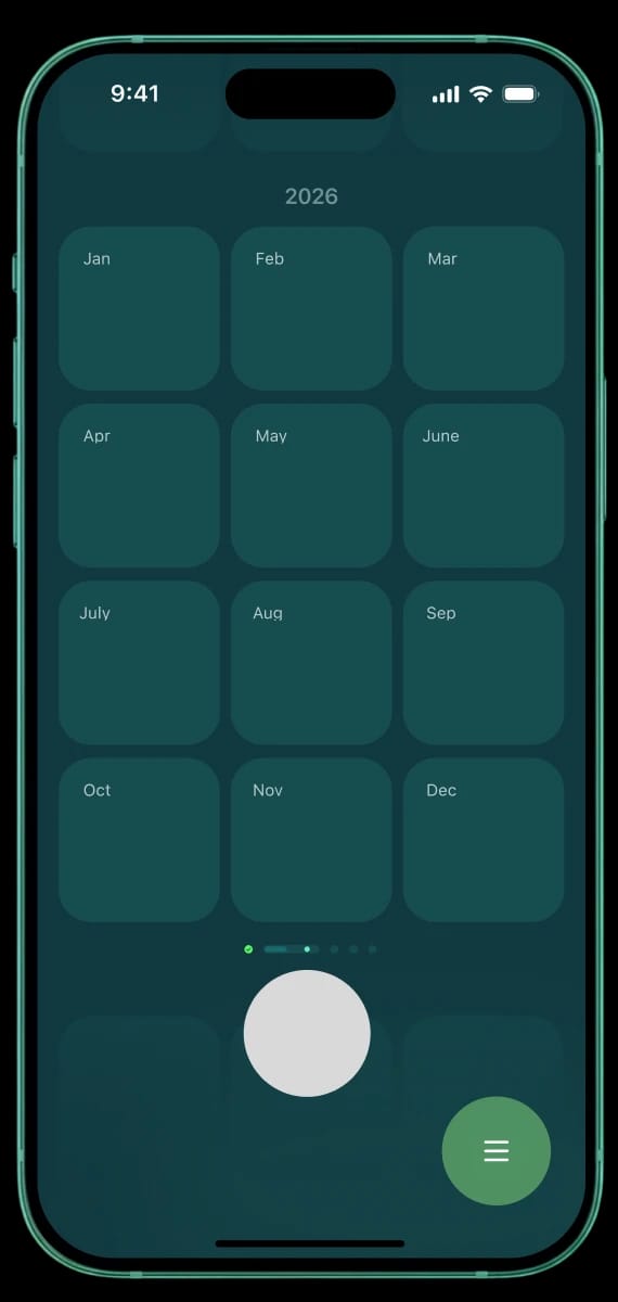 CleanSlate app showing a year-by-year debt plan timeline